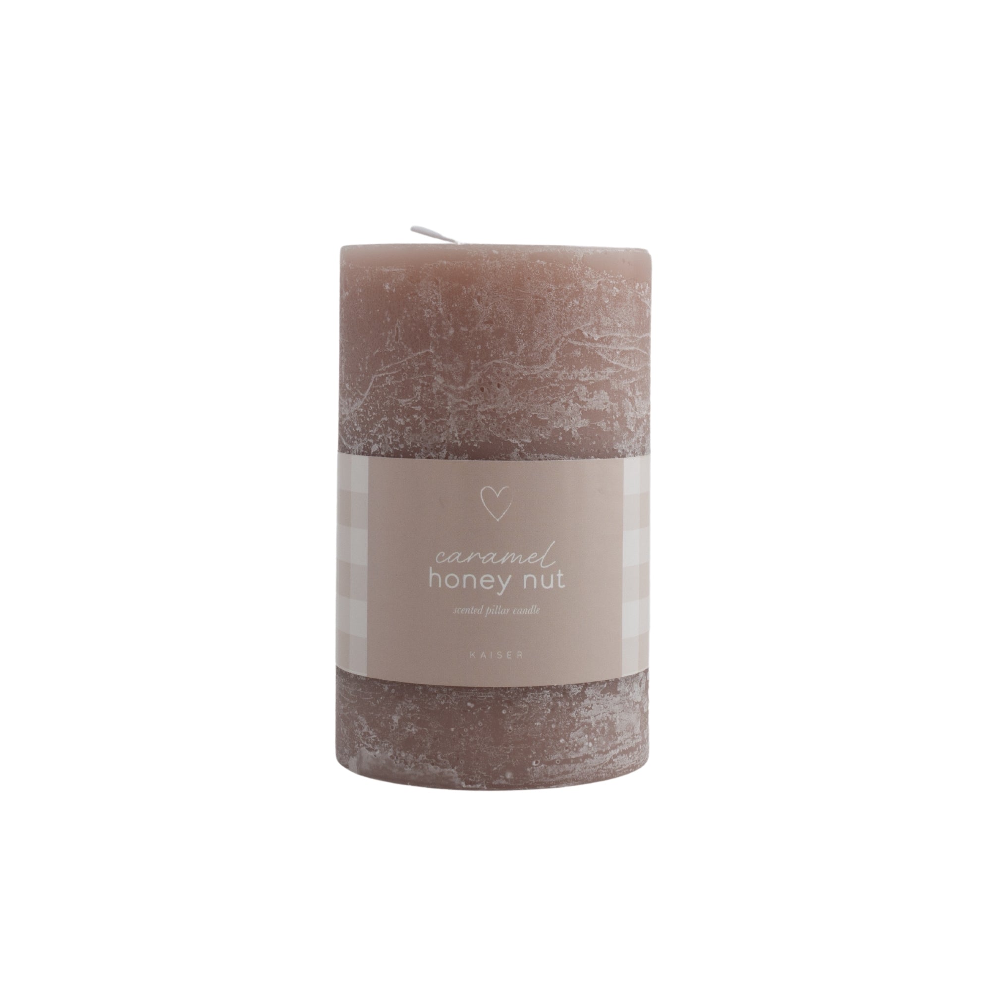 Sweethearts Pillar Canlde - Caramel Honey Nut